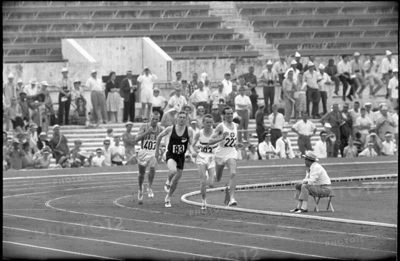 Rome 1960: heat 800m; Snell nr. 83, Waegli nr. 222.
