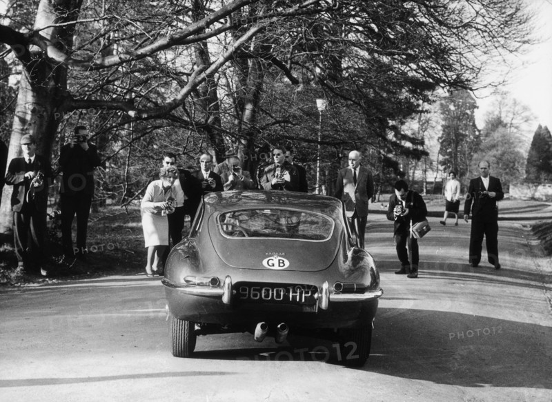 Geneva International Motor Show, 1961: Jaguar Type E .