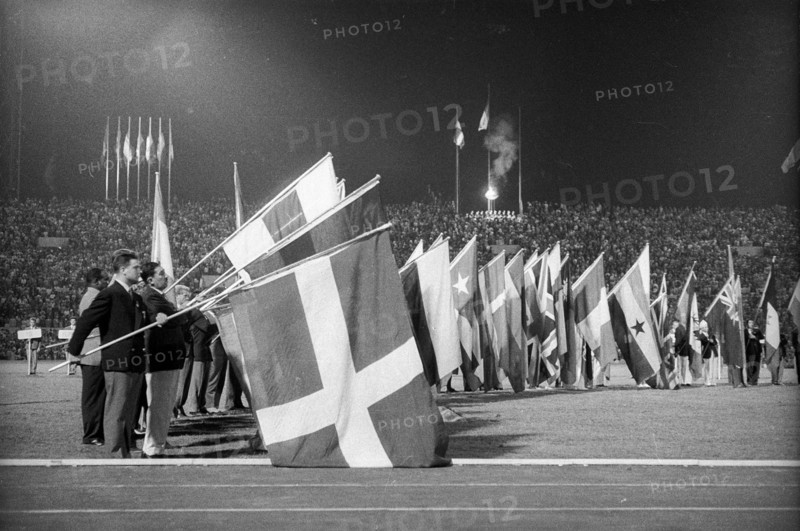 Olympic Games Rome 1960: Opening ceremony,.