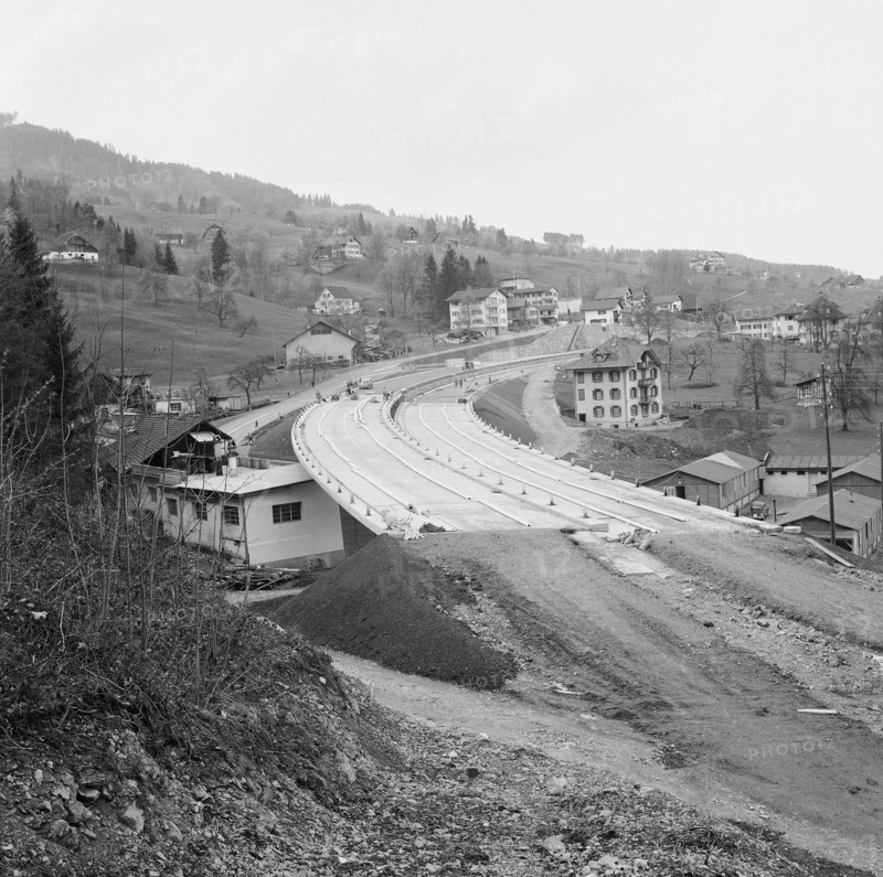 Autobahn Luzern-Brünig, 1962.