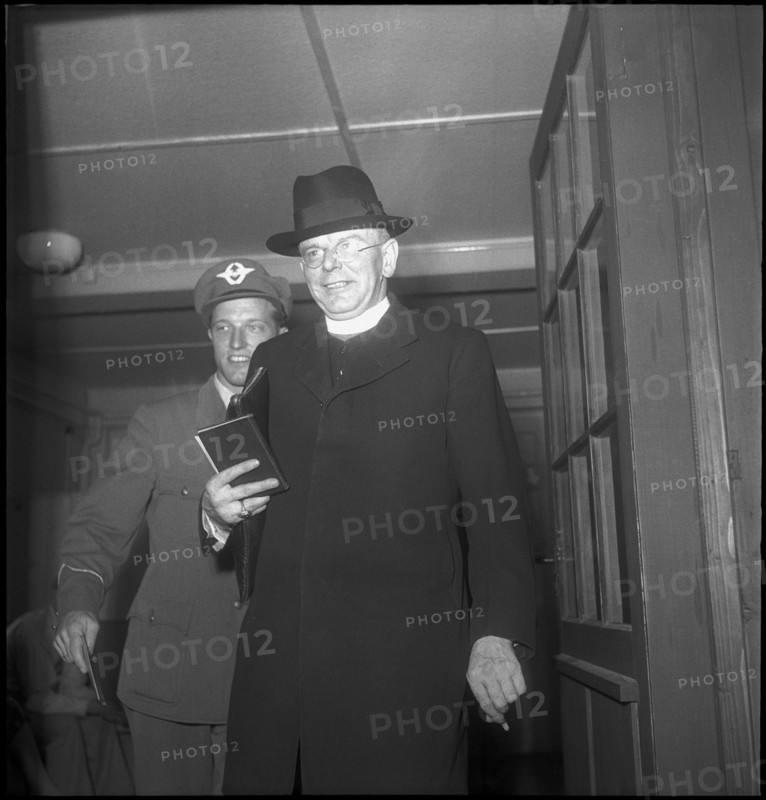 Cardinal Griffin in Switzerland, 1948