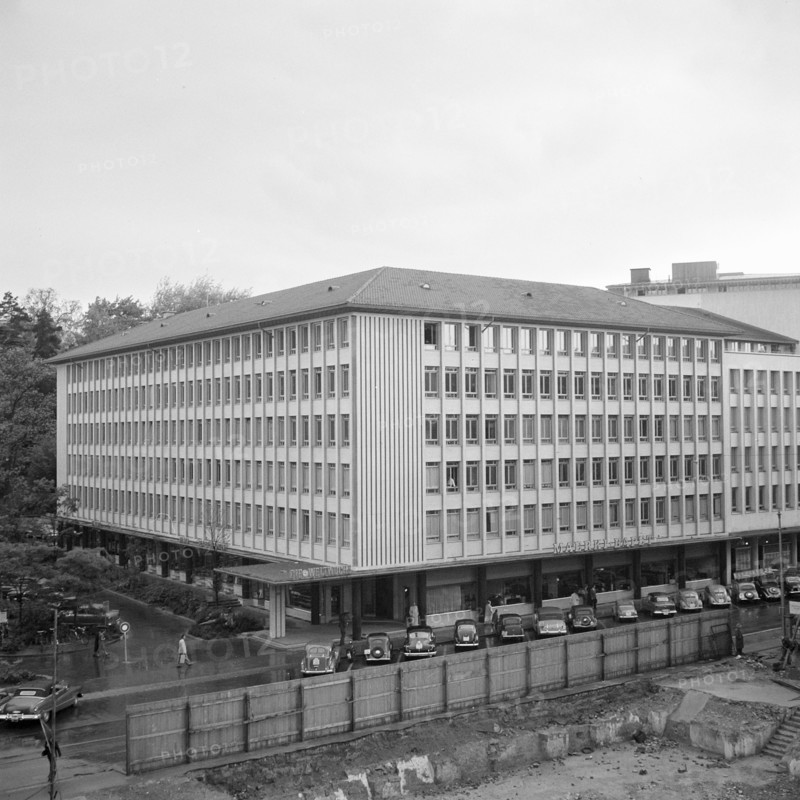 Business hous of Maerki-Bapst and Weltwoche im Talacker, Zürich 1949