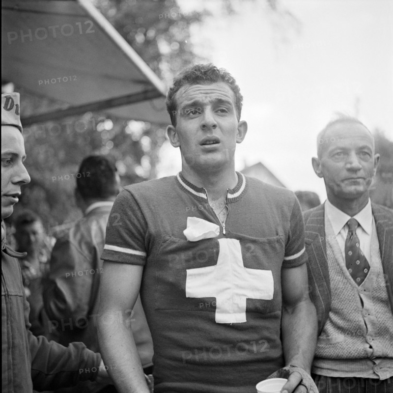 Swiss Championships 1954: winner of the amateurs Alcide Vaucher.