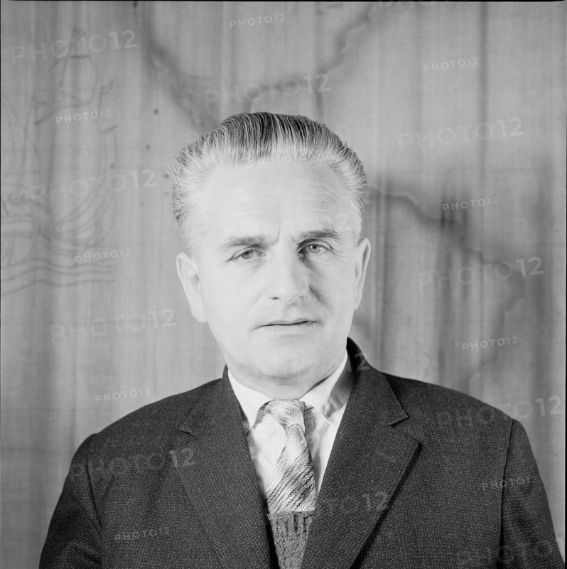 Fritz Escher, SP central seceretary; Zurich 1959.