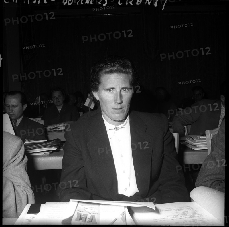 Christl Cranz ca. 1948 .