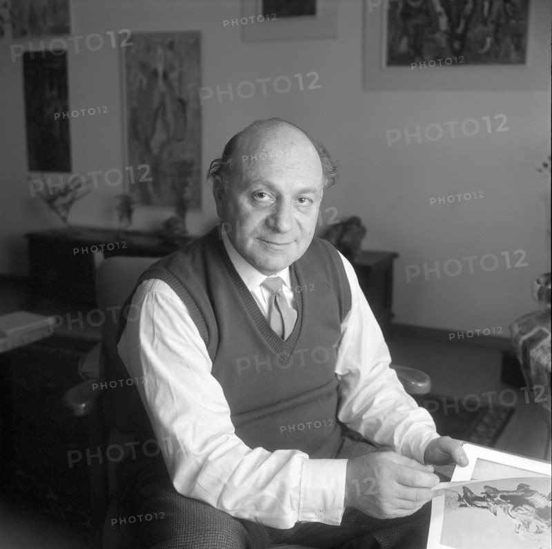 Sculptor Arnold d'Altri, Zurich 1961