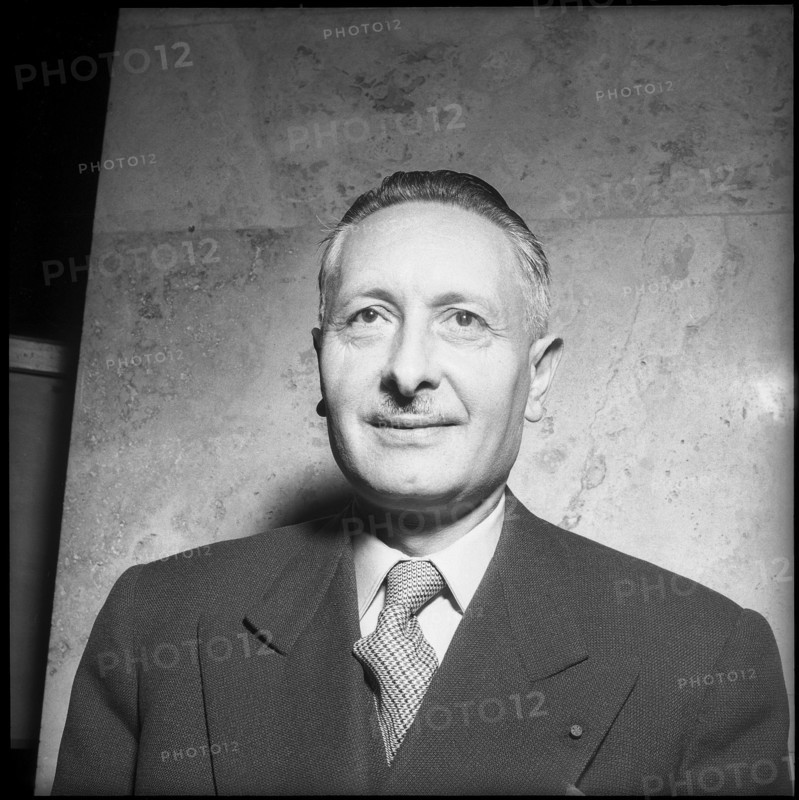 André Viaut, president of the World Meteorological Organization 1955.