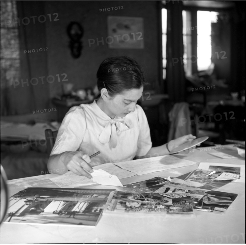 Photographer Olga Aeschbach, ca. 1949