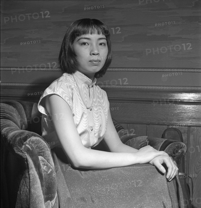 Pianist Kiyoko Tanaka, Geneva 1952 .