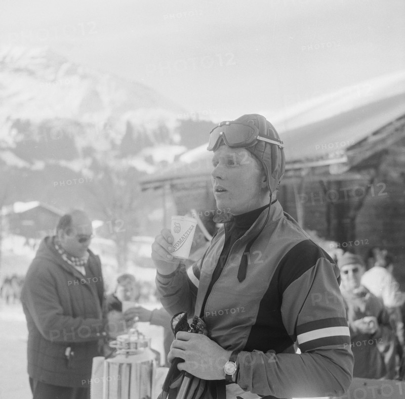 Skier Gerhard Nenning, ca. 1966.