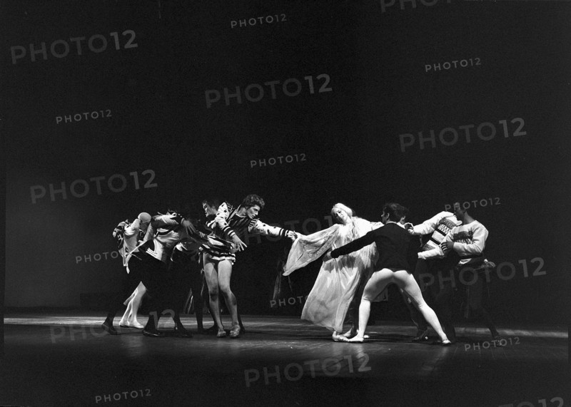Janine Charrat in Tristan and Isolde, Geneva 1963 .