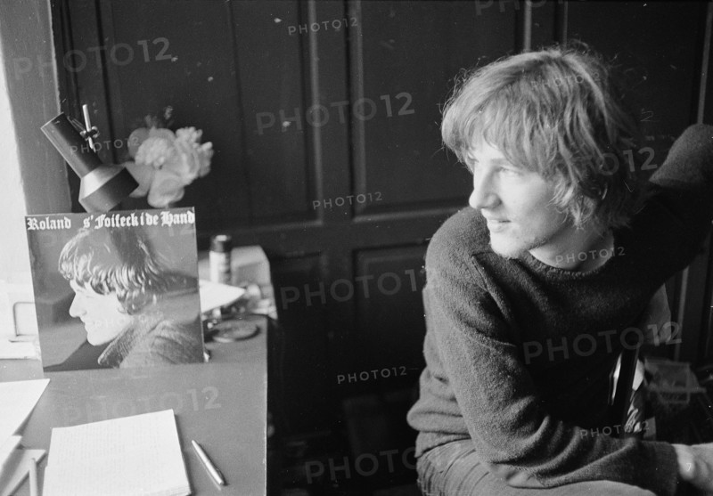 Singer Roland, Zurich 1972.