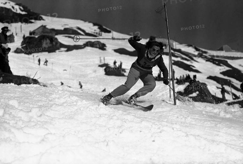 Ida Schöpfer, skier, 1954
