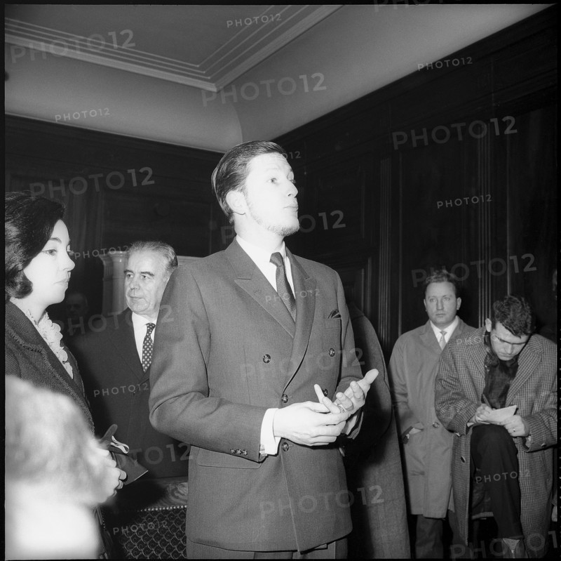 Civil wedding of Simeon of Bulgaria with Doña Margarita, Lausanne 1962