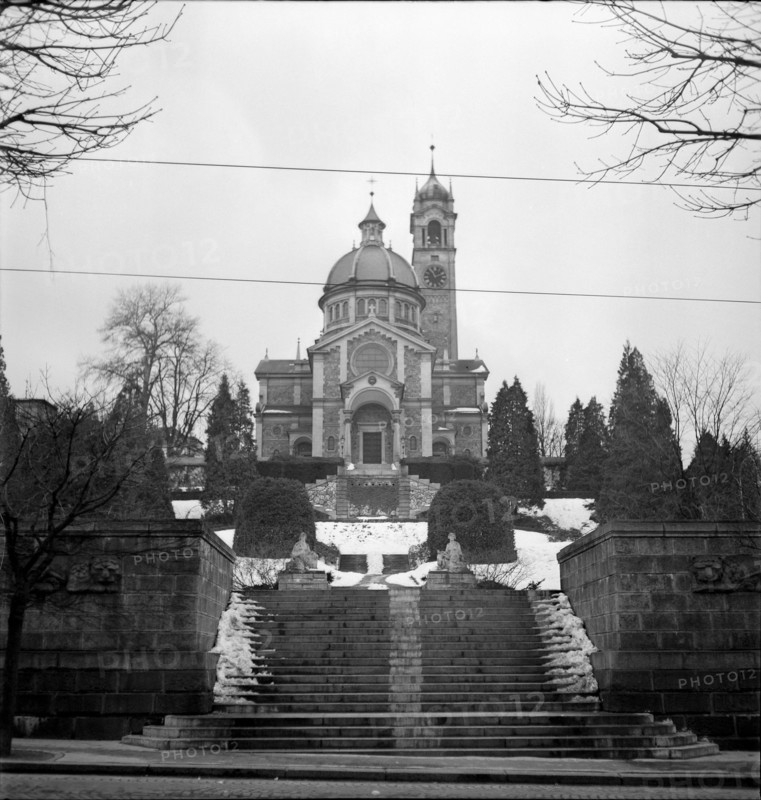 Zurich Enge church around 1950