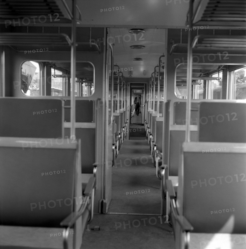The new shuttle service train of SBB, 1959