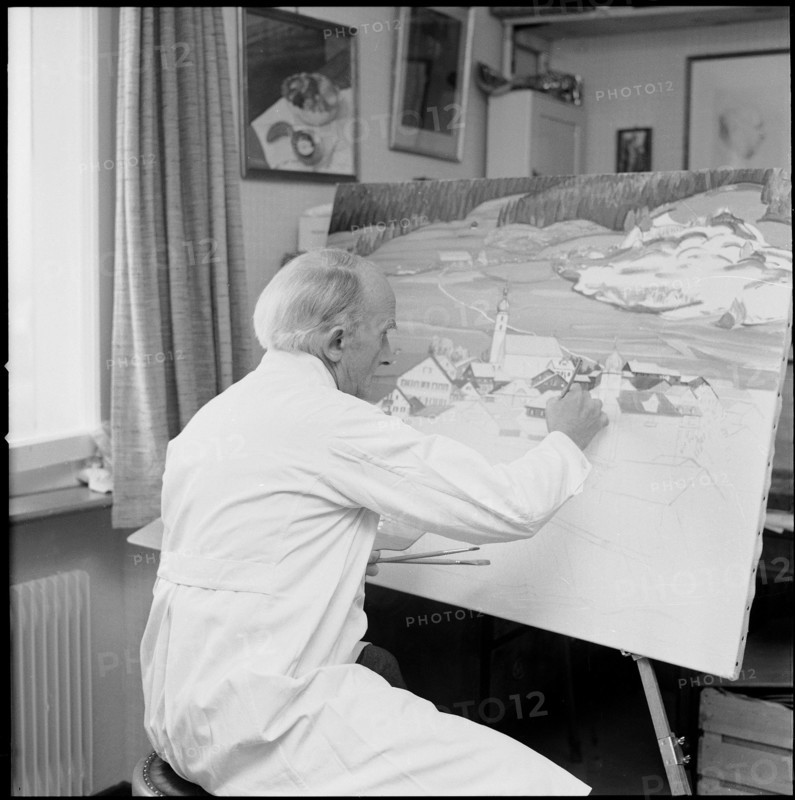 Fritz Oboussier, Swiss artist