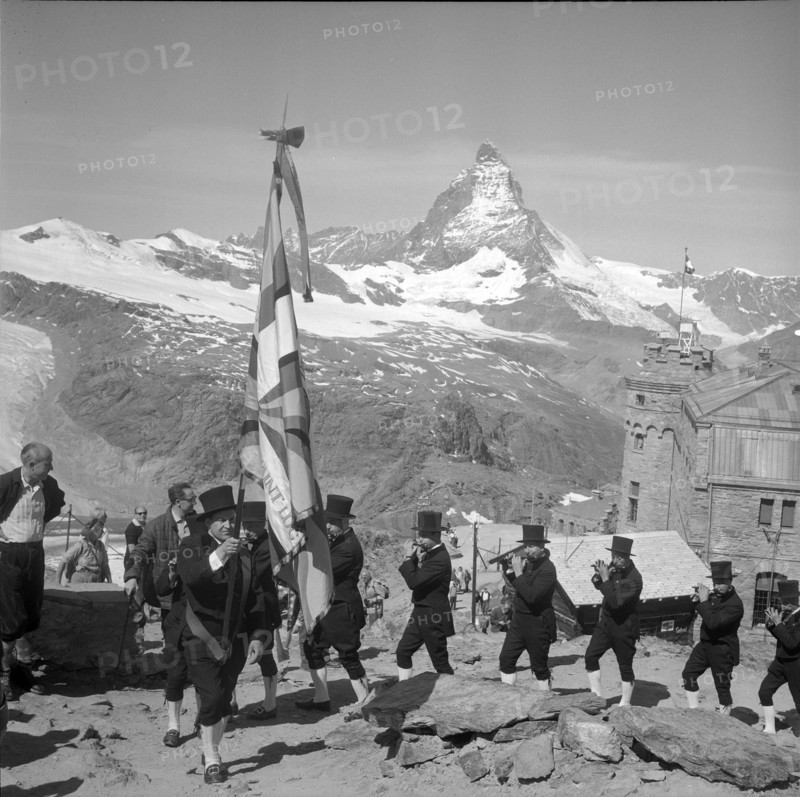 An official reception and press conference for The Year of the Alps and the 100th anniversary of the first ascent of the Matterhorn under the patronage of the Swiss National Tourist Office.