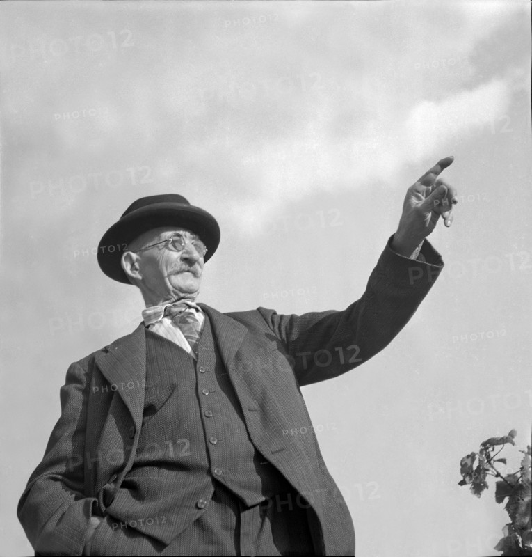 Winegrower Daniel Grandjean, 1950