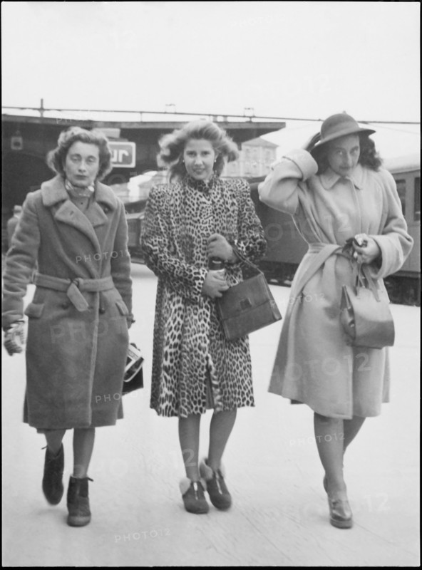 Duchess of Alba (c) in her holidays in Switzerland