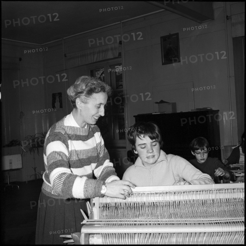 Therapeutic teacher Maria Egg-Benes, Zurich 1960