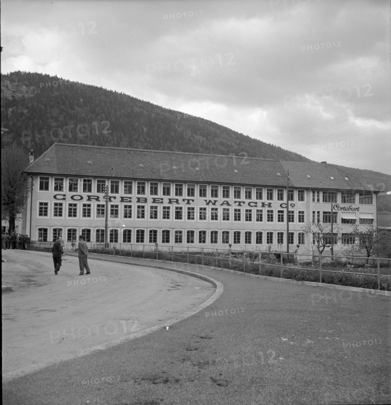 Watch factory Cortébert 1967