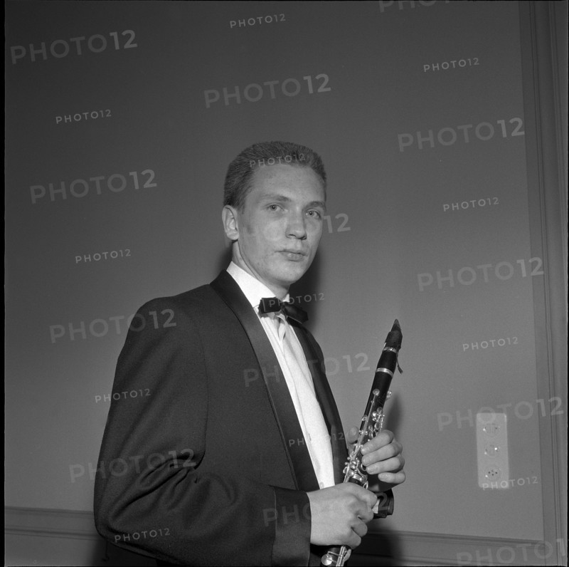 Peter Rieckhoff, clarinettist, ca. 1960