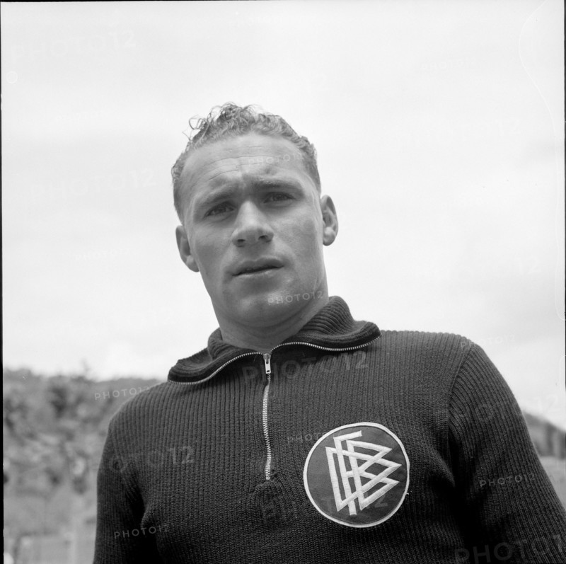 German footballer Herbert Erhardt ca. 1955