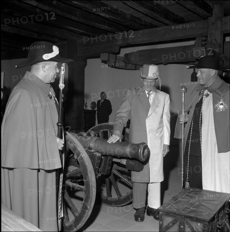 Beda Roth, wearer of Hans Roth honour clothes. Solothurn 1962