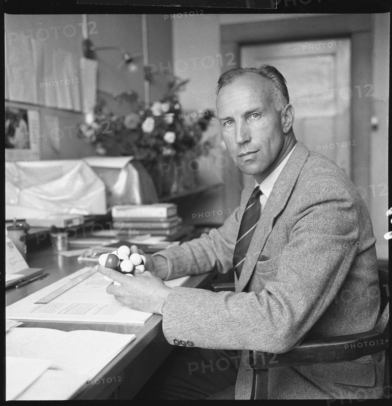 Prof. Dr. Gaudenz Waser, Zurich 1958
