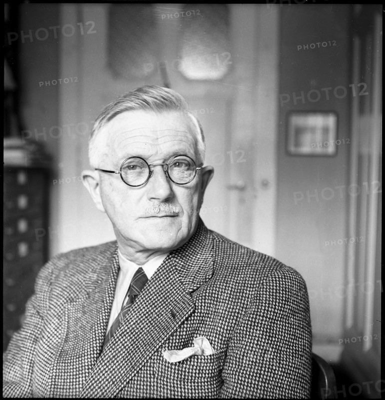Professor Léon William Collet, scientist 1950