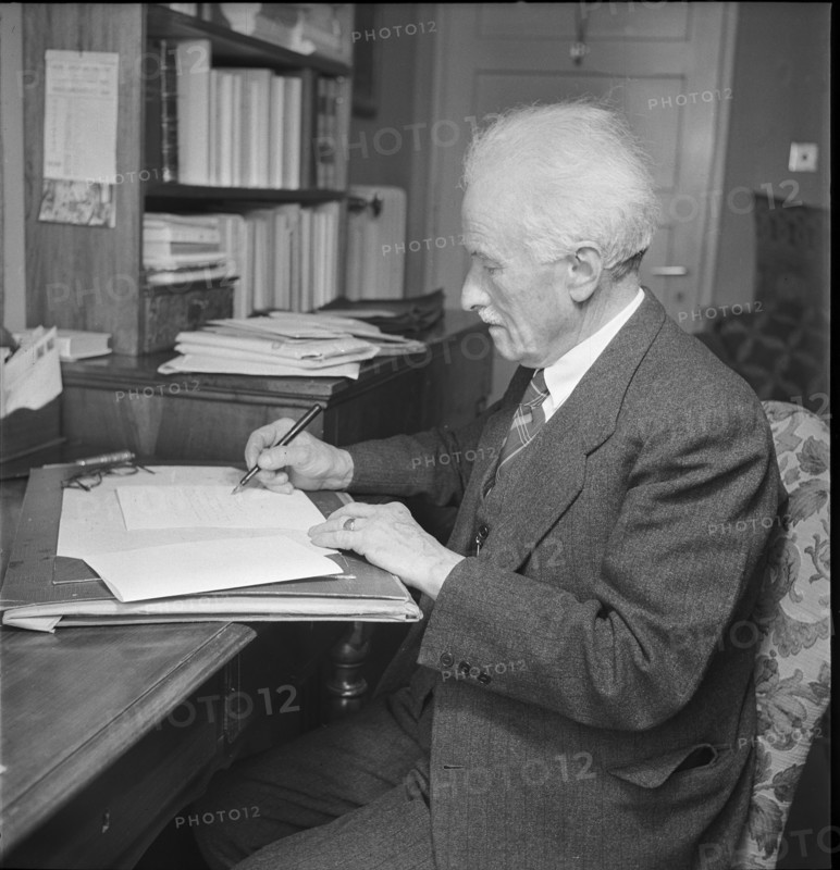 Professor Dr. h.c. Francesco Chiesa, Lugano 1951