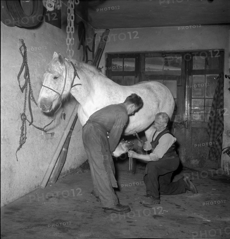 Blacksmith in Rekingen AG 1950