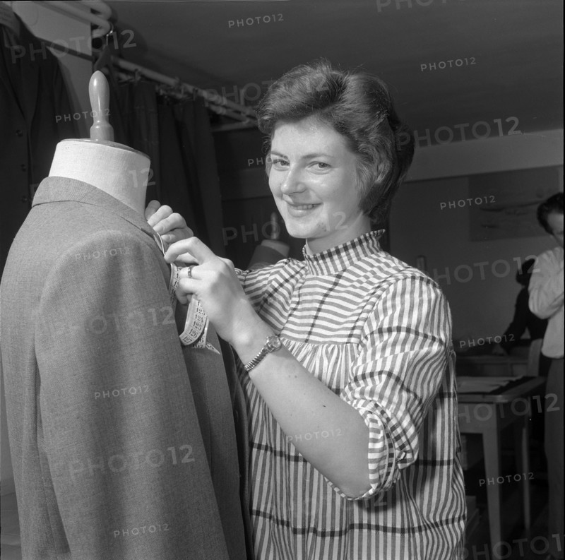 Lotti Thüler, mens tailor 1959