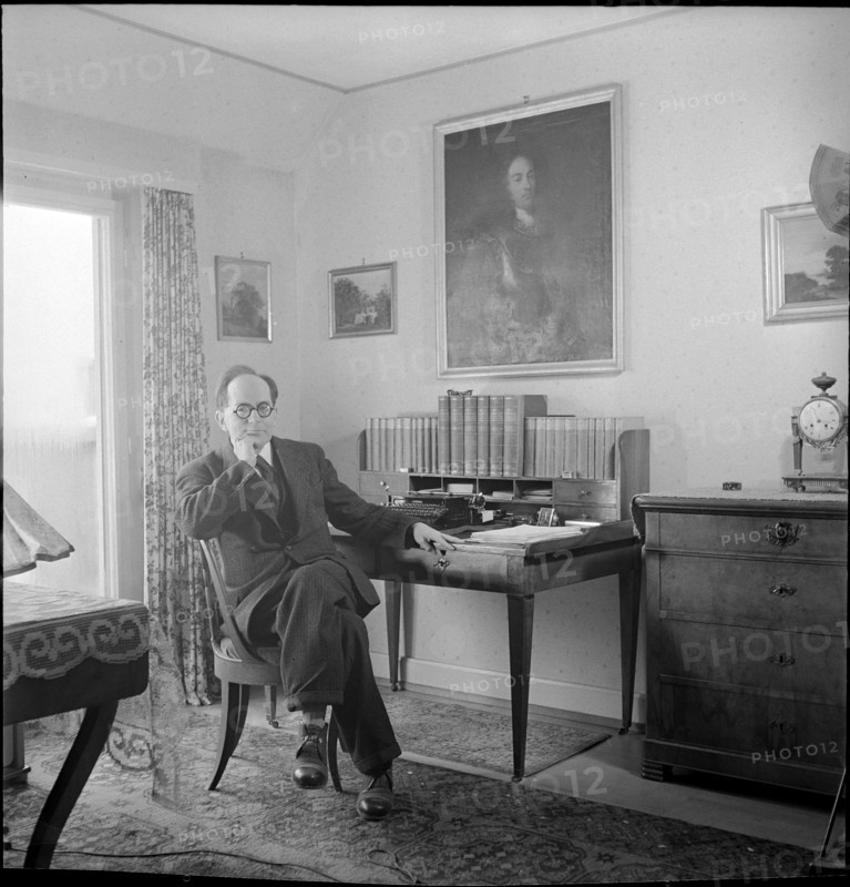 Author Edgar Chappuis, Zurich 1946