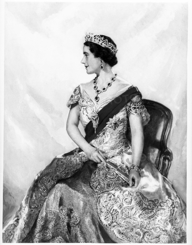 Queen Elizabeth, wife of King George VI. ca. 1936