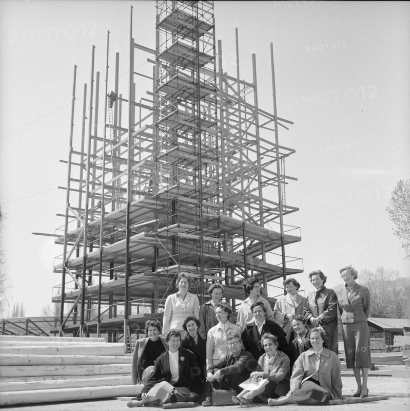 Vlnr hinten (back row from left to right): Held, Scholly, Abegg, Lanners, Rufer, Reimmann; Mitte (centre): Fuhrimann, Trudinger, Billeter, Cordes, Bitterli; vorne (front row): Judin, Burckhardt, Hubacher, Schnitter.