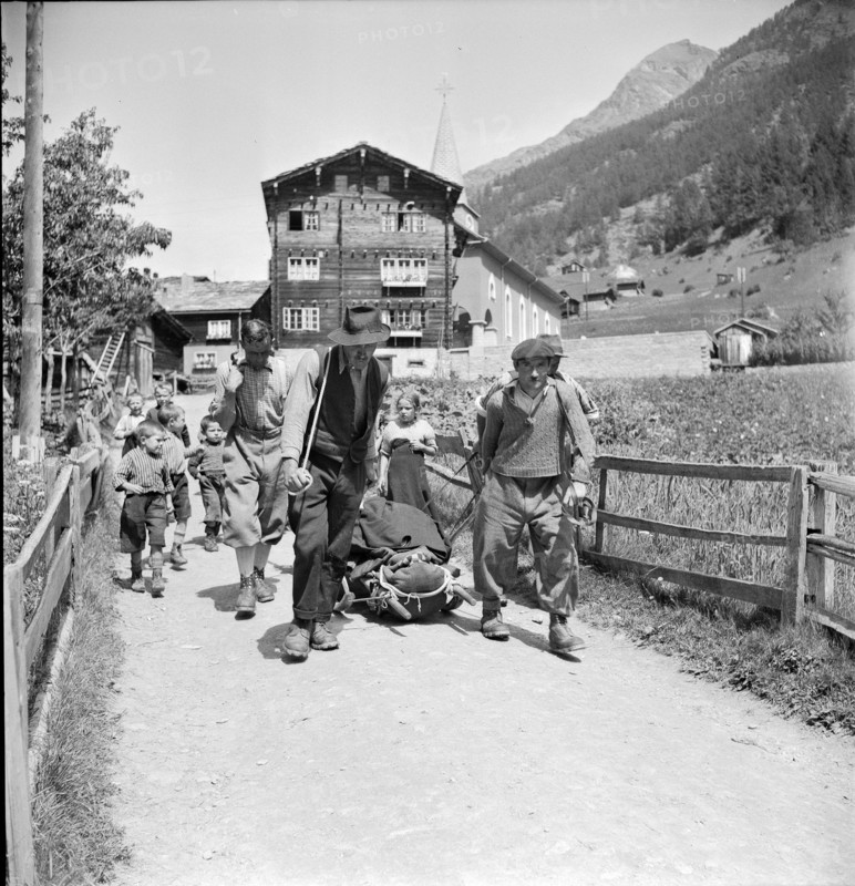 Mountain accident at the Mischabel in the Valais 1941 claimed three lives.
