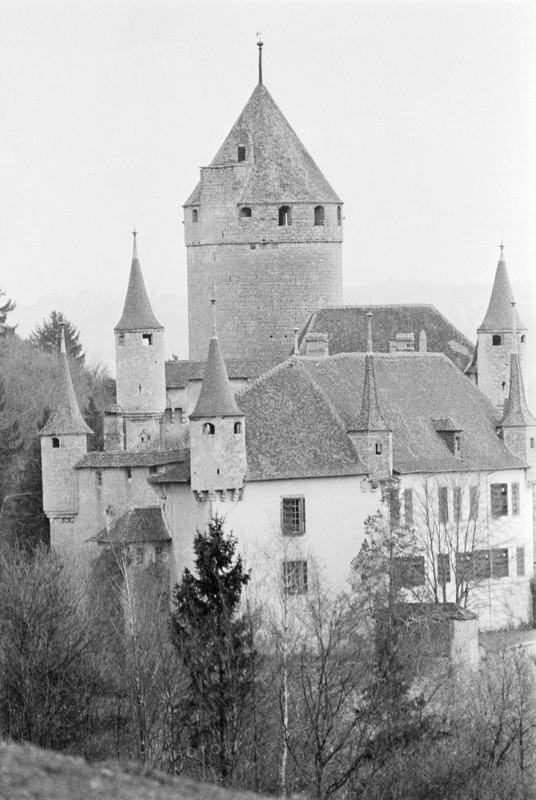 Lucens Castle, 1971.