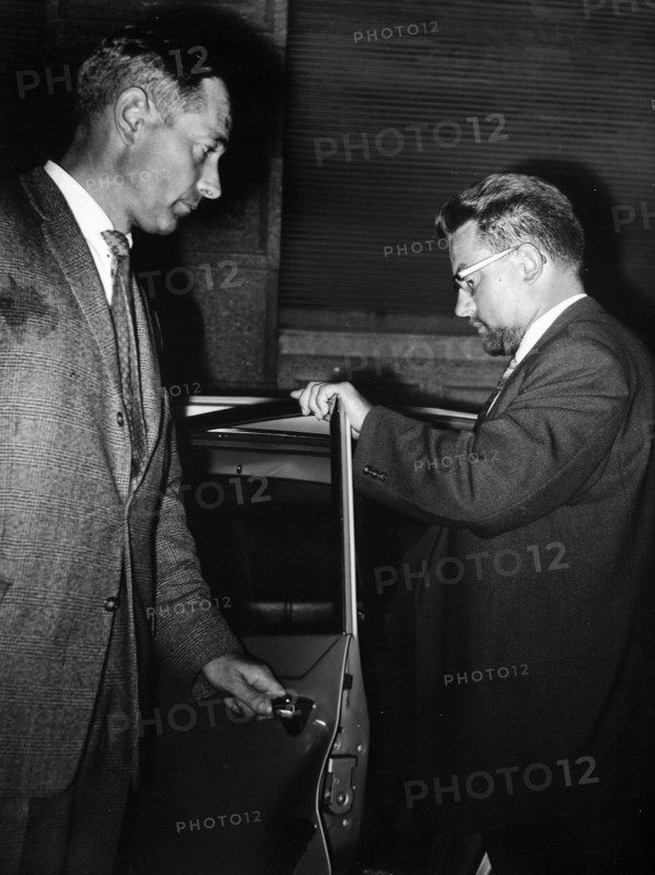 Arrest of murder Hans Rudolf Preisig, Zurich 1962.