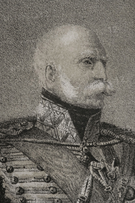 Ernest Augustus (1771-1851). King of Hanover (1837-1851). Duke of Cumberland and Teviotdale. Portrait. Drawing by C. Legrand. Lithography by J. Donon. Detail. ""Reyes Contemporaneos"" (Contemporary Kings). Volume III. Published in Madrid, 1854.