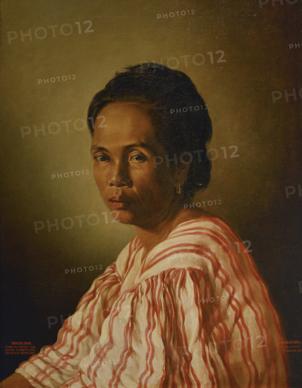 Esteban Villanueva Vinarao (1859-1920). Philippine painter. Indian Countrywoman, 1875. Oil on canvas, 69 x 54 cm. Prado Museum. Madrid. Spain.