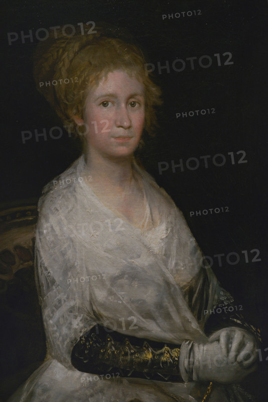 Francisco de Goya y Lucientes (1746-1828). Spanish painter. Portrait of Leocadia Zorrilla (?), ca. 1814-1816. Oil on canvas, 82.5 x 58.2 cm. Prado Museum. Madrid. Spain.