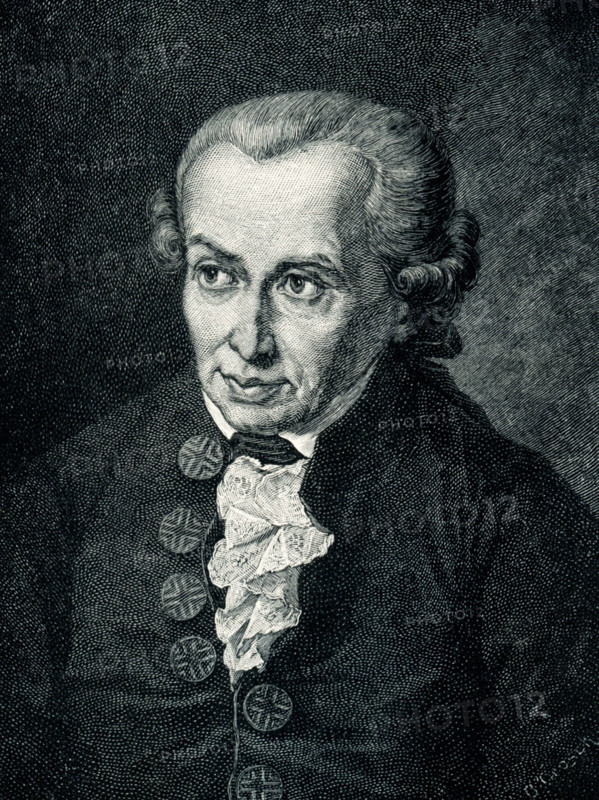 This 1899 illustration shows: “immanuel Kant.” Immanuel Kant (1724–1804) is the central figure in modern philosophy. He synthesized early modern rationalism and empiricism, set the terms for much of nineteenth and twentieth century philosophy, and continues to exercise a significant influence today in metaphysics, epistemology, ethics, political philosophy, aesthetics, and other fields.