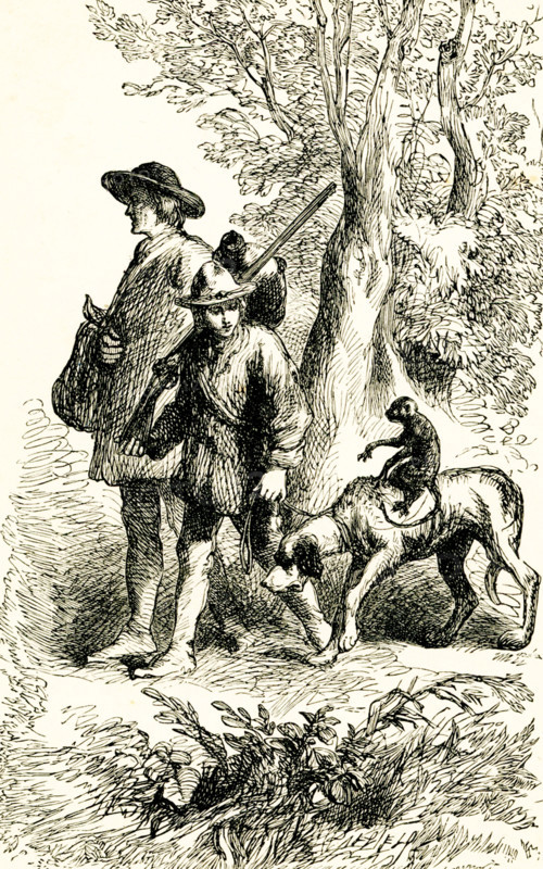 Swiss Family Robinson. Swiss Family Robinson. The caption reads: “Bringing home the monkey.” The Swiss Family Robinson (German: Der Schweizerische Robinson) is a novel by Johann David Wyss, first published in 1812, about a Swiss family of immigrants whose ship en route to Port Jackson, Australia, goes off course and is shipwrecked in the East Indies.
