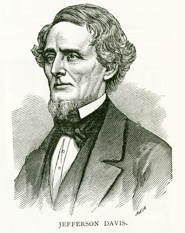 Jefferson Davis served as the president of the Confederacy from 1861 to 1865.