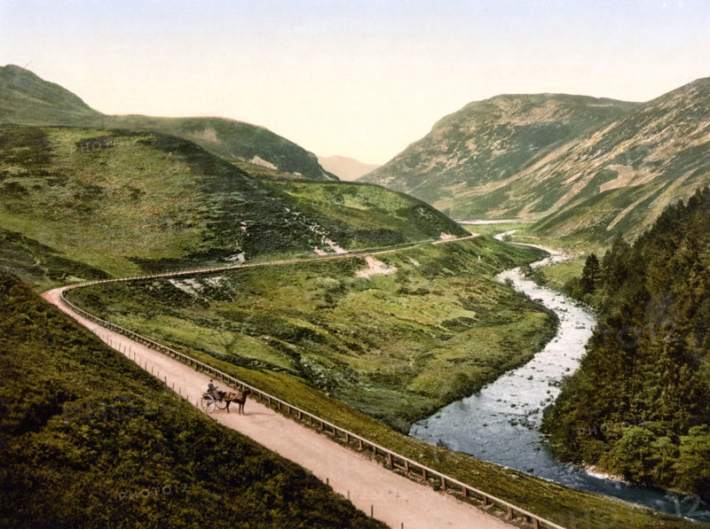 Sma' Glen Is A Valley In The Perth And Kinross Region Of Northern Scotland / General View