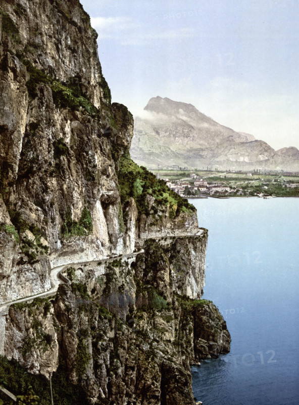 Ponale Road And View Of Riva