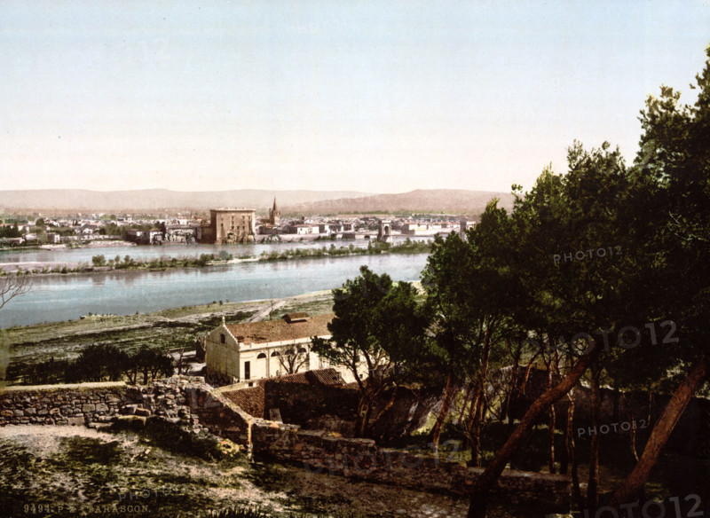 General View Of Beaucaire Castle