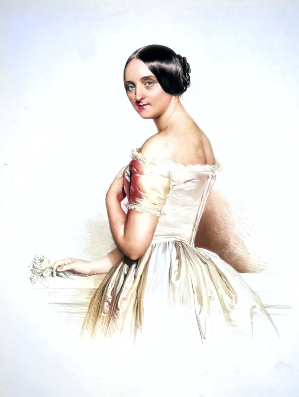 Anna Zerr (Born 26 July 1822 In Baden-Baden
